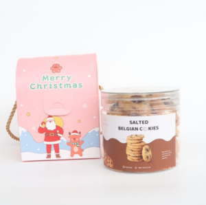 salted belgian cookies